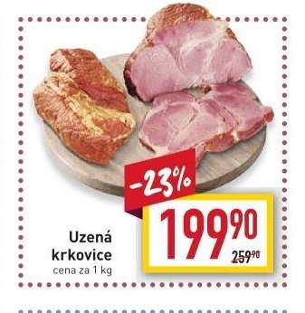 Uzená krkovice