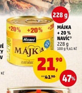 MÁJKA + 20 % NAVÍC 228 g