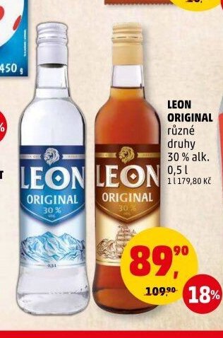 LEON ORIGINAL různé druhy 0,5 l