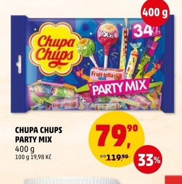 CHUPA CHUPS PARTY MIX 400 g