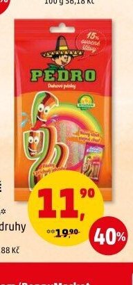 KYSELÉ PÁSKY PEDRO různé druhy 80 g