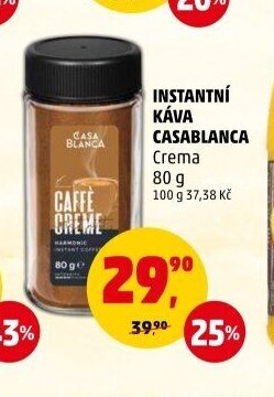 Instantní káva Casablanca Crema