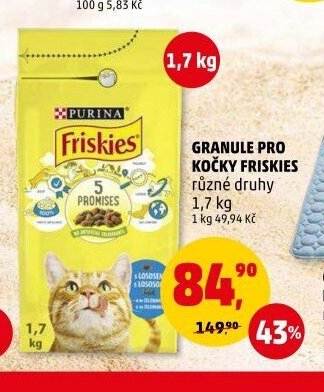 GRANULE PRO KOČKY FRISKIES