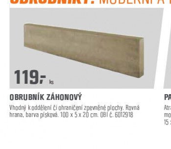Obrubník záhonový - OBI akcniletaky.com