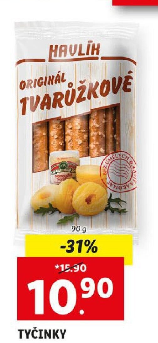 Havlík Tvarůžkové tyčinky