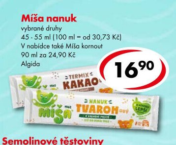 Míša nanuk vybrané druhy