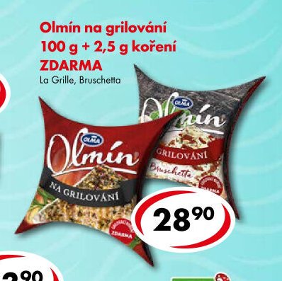 Olmín na grilování 100 g + 2,5 g koření ZDARMA