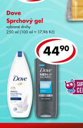 Dove Sprchový gel vybrané druhy