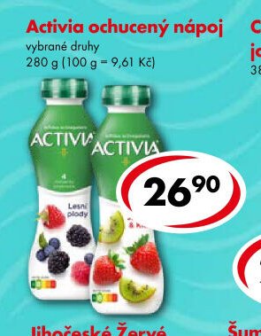 Activia ochucený nápoj