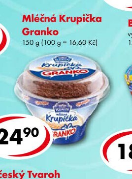 Mléčná Krupička Granko