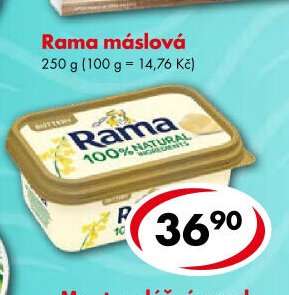 Rama máslová