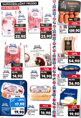 akční leták Kaufland 29.6.2022-5.7.2022