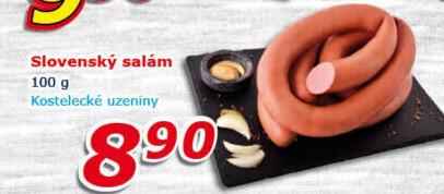 Salám slovenský točený Kostelecké uzeniny