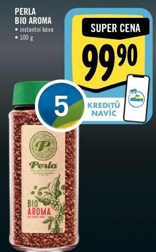 Instantní káva bio Aroma AH Perla