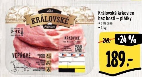 Královská krkovice bez kosti Albert