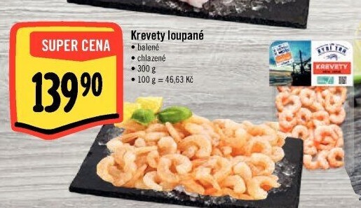 Krevety loupané Albert