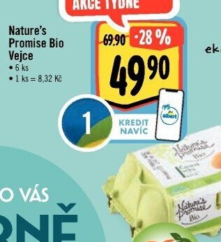 Vejce bio Nature'