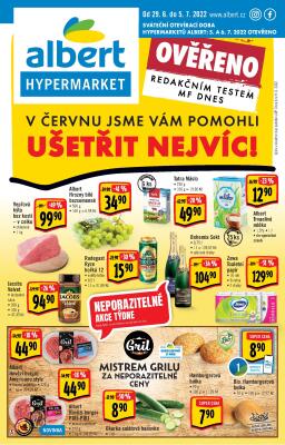 akční leták Albert 29.6.2022-5.7.2022