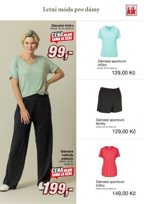 akční leták Kik textil 27.6.2022-17.7.2022