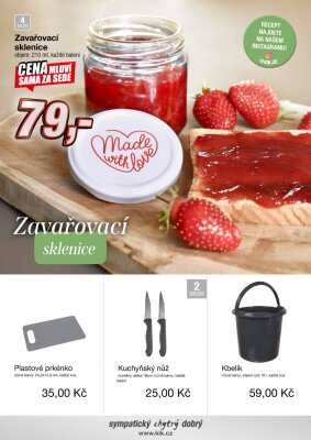 akční leták Kik textil 27.6.2022-17.7.2022