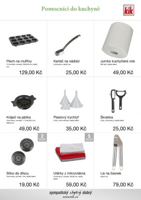 akční leták Kik textil 27.6.2022-17.7.2022