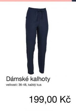 Dámské kalhoty