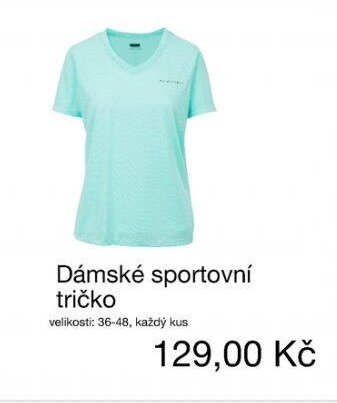 Dámské sportovní tričko