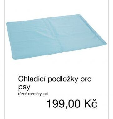 Chladicí podložky pro psy
