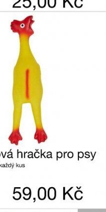 Gumová hračka pro psy
