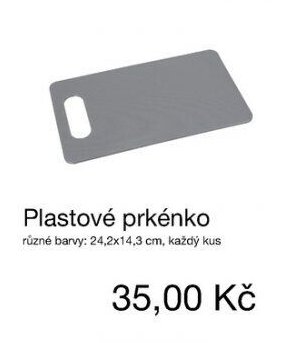 Plastové prkénko