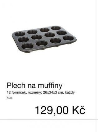 Plech na muffiny