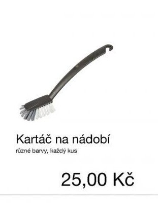 Kartáč na nádobí