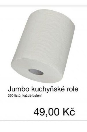 Jumbo kuchyňské role