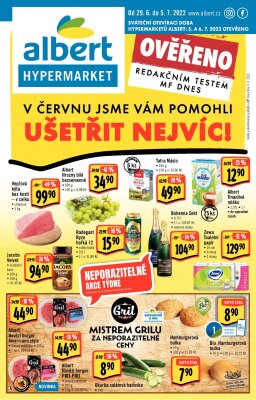 akční leták Albert 29.6.2022-5.7.2022