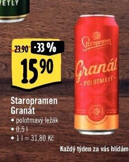 Staropramen Granát