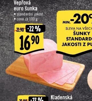 Vepřová euro šunka