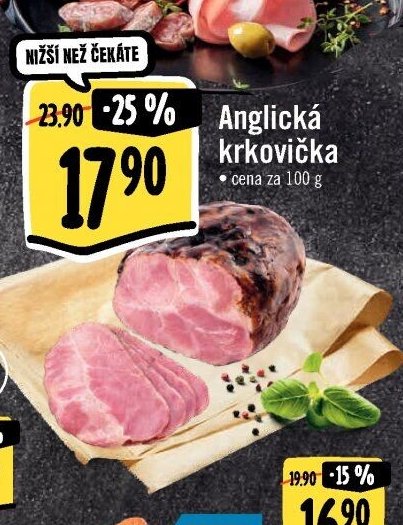 Anglická krkovička