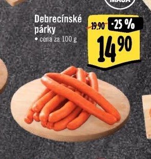 Debrecínské párky