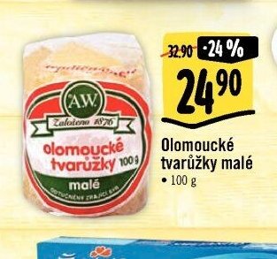 Olomoucké tvarůžky malé