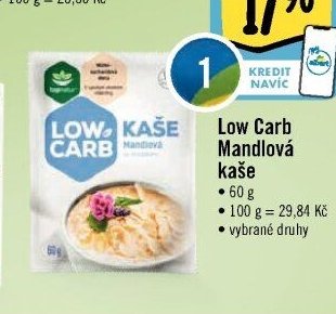 Low Carb mandlová kaše