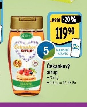 Čekankový sirup