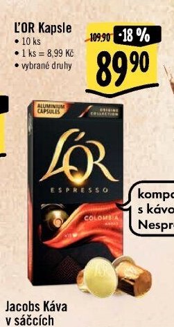 L'OR Kapsle