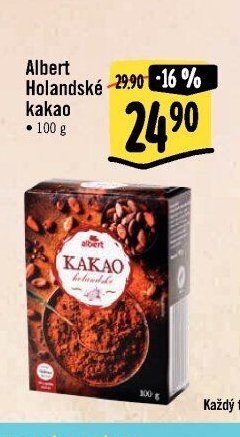Albert Holandské kakao