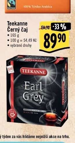 Teekanne Černý čaj