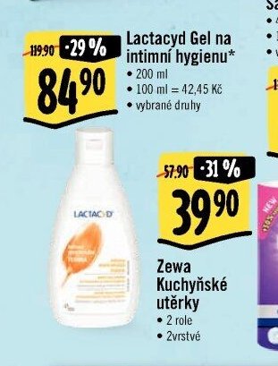 Lactacyd Gel na intimní hygienu