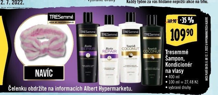 Tresemmé Šampon, Kondicionér na vlasy