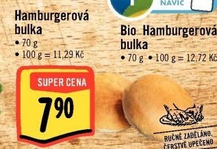 Bulka na hamburger