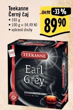 Čaj černý Teekanne