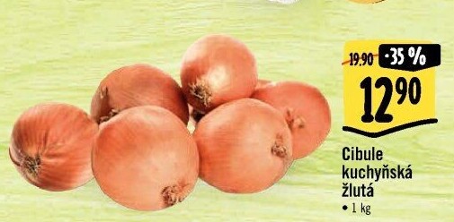 Cibule kuchyňská žlutá