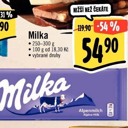 Čokoláda Milka